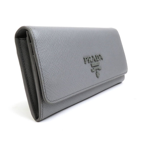 Prada Wallet Long Gray - Picture 1 of 5